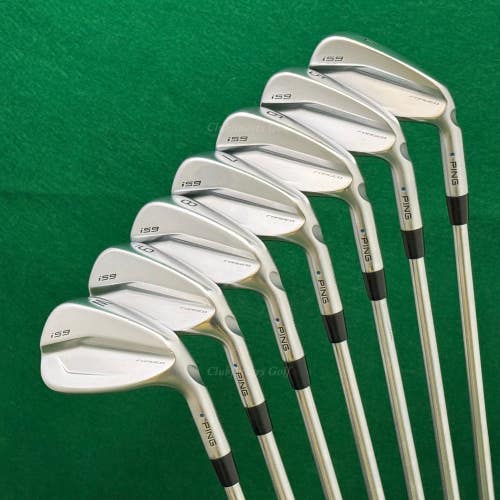 Ping i59 Forged Blue Dot 4-PW Iron Set Project X LS 6.0 120G Steel Stiff