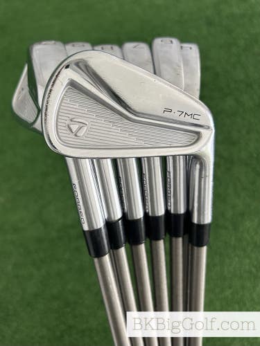Taylormade P7MC Forged Iron Set 4-P / SteelFiber i95 Stiff Graphite