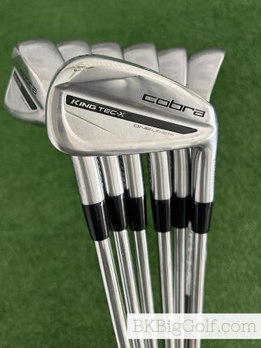 Cobra King Tec X 25 One Length Forged Iron Set 4-P / KBS Tour Lite Stiff