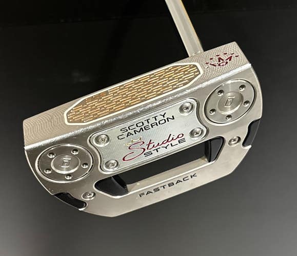 Titleist Scotty Cameron 2025 Studio Style Fastback Putter 35" RH Used