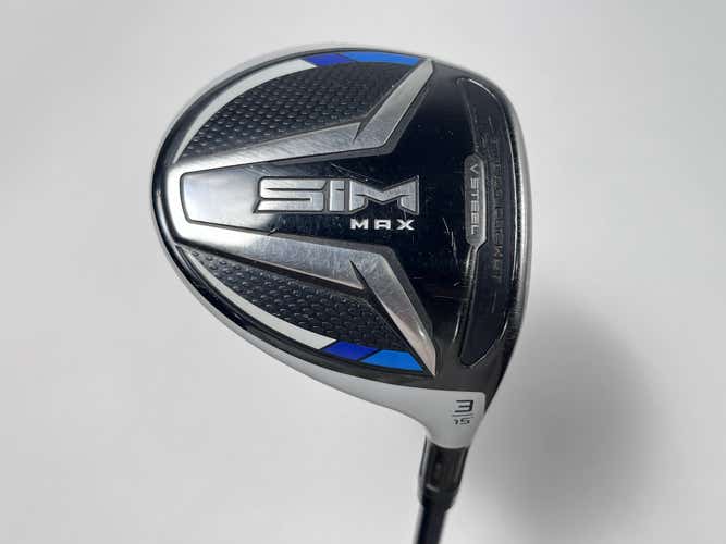 TaylorMade SIM MAX 3 Fairway Wood 15* Fujikura Ventus Blue 5R Regular RH