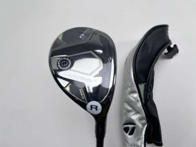 TaylorMade Qi35 Max Rescue 4 Hybrid 23* Air Speeder 2025 50g Regular RH HC NEW