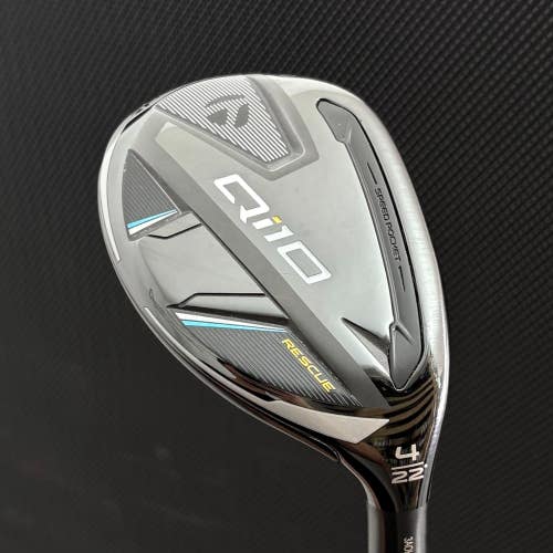 TAYLORMADE QI10 4 HYBRID (22 DEGREE) + HEADCOVER