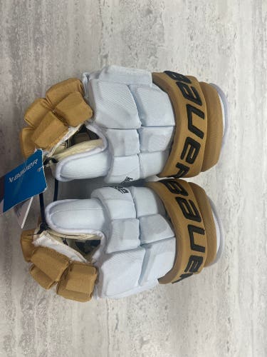 Vegas Knights Jack Eichel Bauer Supreme Ultrasonic Gloves 14" Pro Stock (New)