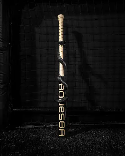 Warstic Bonesaber Hybrid Black Cobra BBCOR Certified Bat (-3) 28 oz 31" (New)(Current Model)
