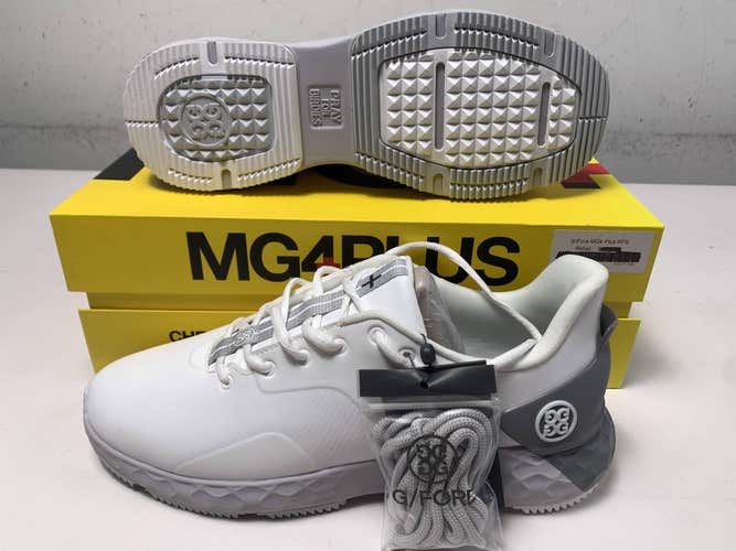 G/Fore MG4+ T.P.U. Contrast Golf Shoes White Gray Men's SZ 11.5 (GMF000063)