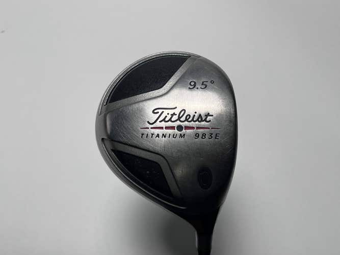 Titleist 983 E Driver 9.5* Graphite Design YS-6 Stiff Graphite Mens RH