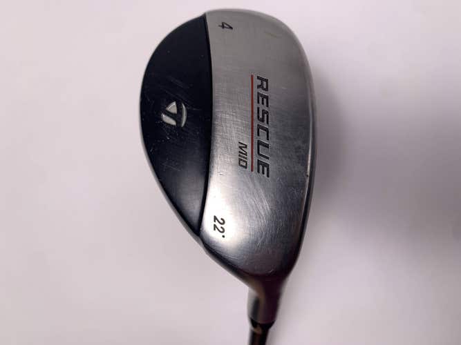TaylorMade Rescue Dual 4 Hybrid 22* Stiff Graphite Mens RH