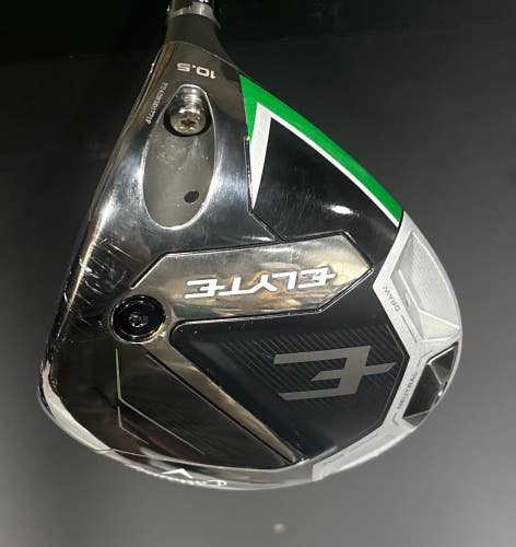 Callaway Elyte Driver 10.5* Regular Denali Frost 50g RH Used
