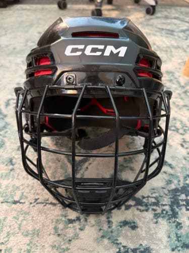 Adult Small Black CCM Tacks 70 Helmet (Used)