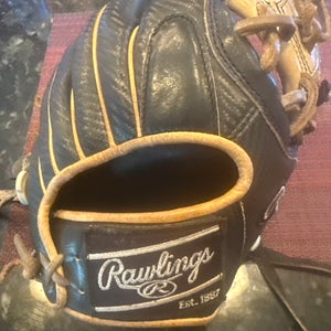 Rawlings Heart of the Hide PROR204 RH Infield Baseball Glove 11.5" (Used)