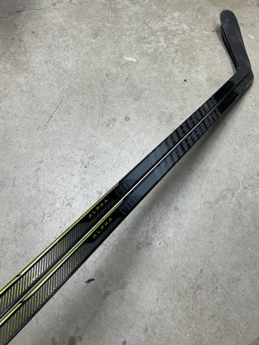 2 PACK - 80 Flex P29 Senior Warrior Alpha LX3 Pro Left Hand Hockey Stick Pro Stock (New)