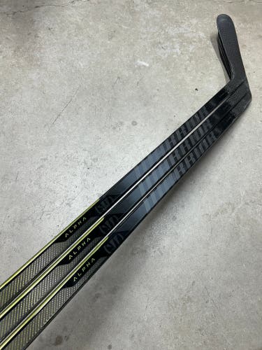 3 PACK - 80 Flex P29 Senior Warrior Alpha LX3 Pro Left Hand Hockey Stick Pro Stock (New)