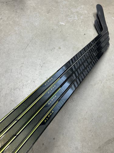 4 PACK - 80 Flex P29 Senior Warrior Alpha LX3 Pro Left Hand Hockey Stick Pro Stock (New)