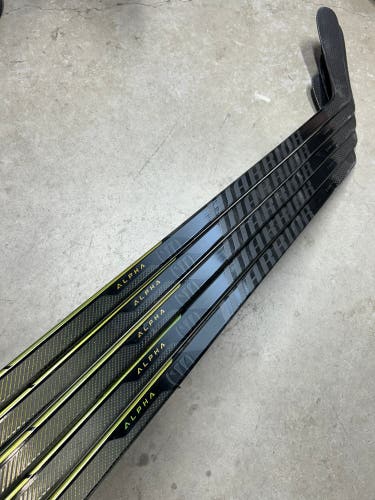 5 PACK - 80 Flex P29 Senior Warrior Alpha LX3 Pro Left Hand Hockey Stick Pro Stock (New)