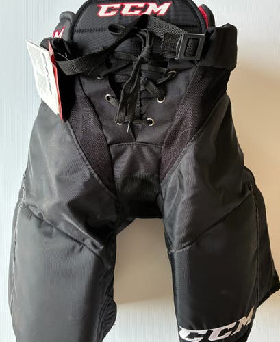 New Senior Medium CCM U+CS Hockey Pants - Black