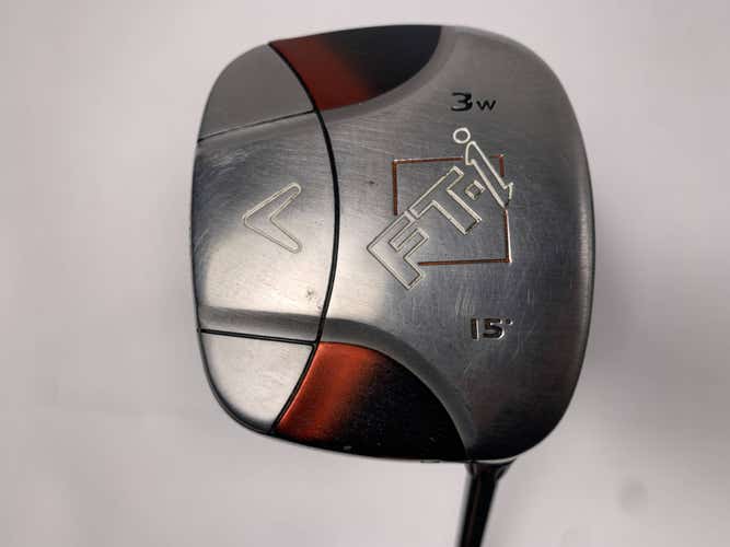 Callaway FT-i Squareway 3 Fairway Wood 15* Diamana S73 G4"T 73g Stiff RH