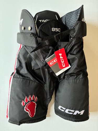 New Senior CCM 85C Hockey Pants - Black/Red/White