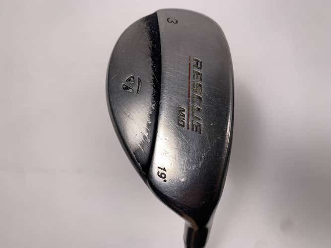 TaylorMade Rescue Mid 3 Hybrid 19* Apollo Shadow FL Regular RH
