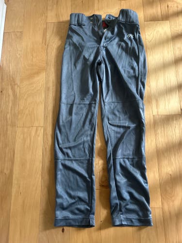 Gray Men's Small Adult Rawlings Game Pants (Used like new)