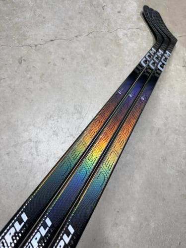 3 PACK 80 Flex P86 Senior CCM Jetspeed FT8 Pro Left Hand Hockey Stick Pro Stock (New)