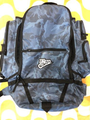Overtime Navy Camo Lacrosse Backpack