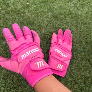 Small Marucci Signature Batting Gloves (Used)