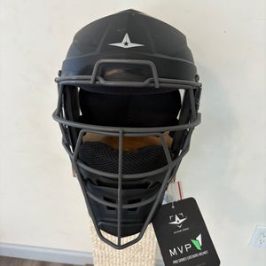Black All Star MVP Pro Catcher's Mask(New)