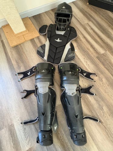 Black/Gray All Star MVP Pro Catcher's Set (Used)