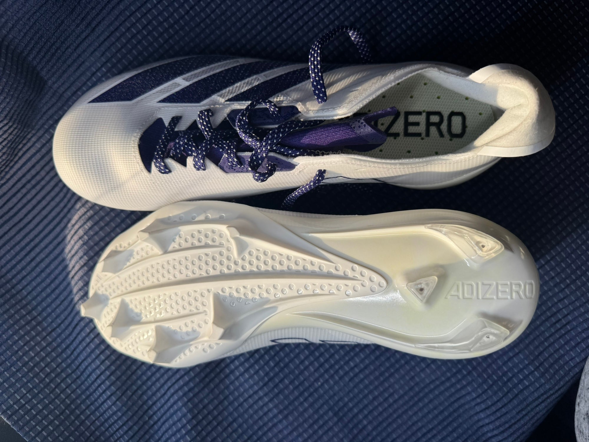 NWT Adidas Adizero Electric 2 'White Collegiate Purple ' IE6291 M