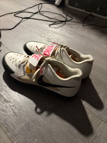 White — Nike Zoom Rival SD 2 Rotational Shoes (sz 10)
