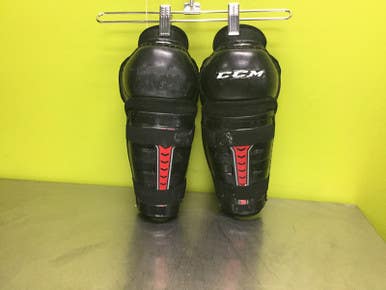 Used Ccm 9" Hockey Shin Guards 11686-s000015111