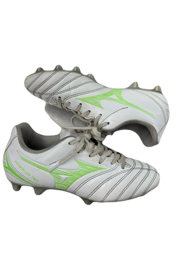 Used Mizuno Soccer Cleats White Junior 03 11769-s000028866