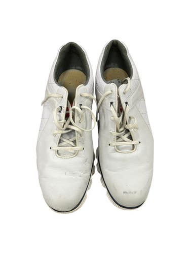 Used Foot Joy Mens Golf Shoes White Senior 12 11849-s000011714