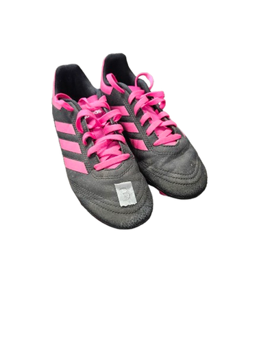 Used Adidas Soccer Cleats Pink Junior 03 11769-s000029658