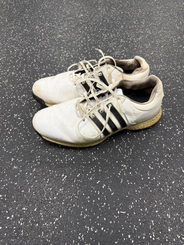 Used Adidas Mens Golf Shoes White Senior 11.5 11849-s000035523