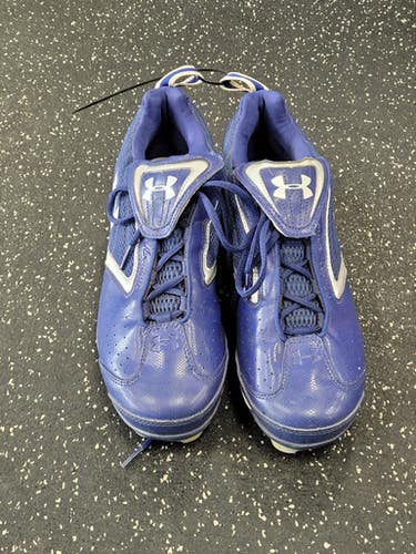 Used Under Armour Armour Bound Bb Sb Cleats Royal Blue Senior 10 11849-s000040389