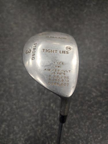 Used Adams Tight Lies Mens Fairway Wood Rh 3 Wood 11849-s000034289