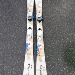 Used Dynastar 146 Girls Dh Ski Binding White 142 Cm 11849-s000039735
