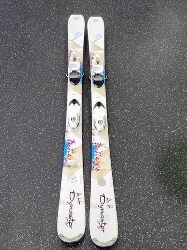 Used Dynastar 146 Girls Dh Ski Binding White 142 Cm 11849-s000039735