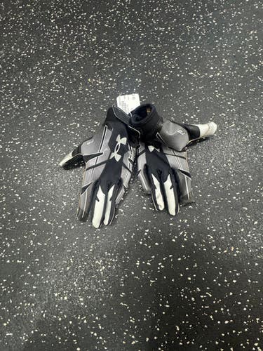 Used Under Armour F8 Fb Gloves Black Sm 11849-s000039721