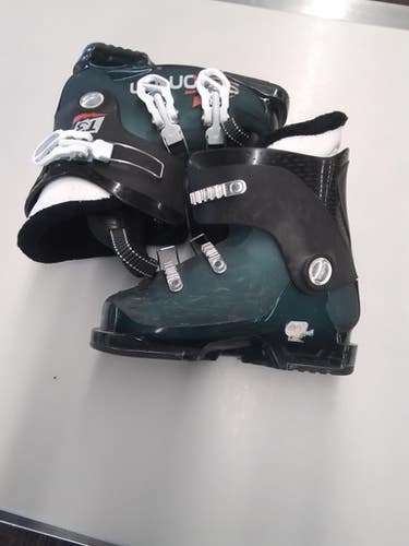 Used Salomon T3 225 Mp - J04.5 - W5.5 Boys Downhill Ski Boots 11769-s000015191