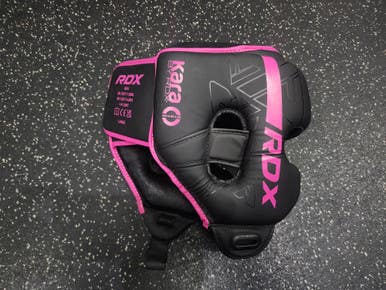 Used Martial Arts Head Gear Black 11849-s000035897