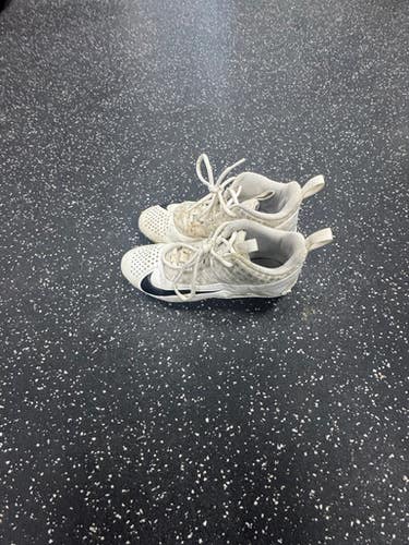 Used Nike Lax Cleats Mens White Senior 5.5 11849-s000037393