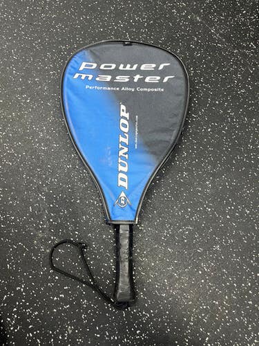 Used Dunlop Power Master Adult Racquetball Racquet Royal Blue Unknown 11849-s000025914