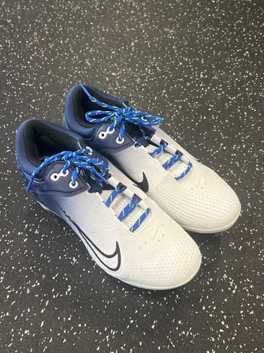 Used Nike Hyperdiamond 4 Bb Sb Cleats Navy Blue Senior 8.5 11849-s000033406