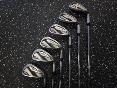 Used Callaway Mavrik Mens Iron Set Rh 6i-gw Aw +2 Length 11849-s000033589