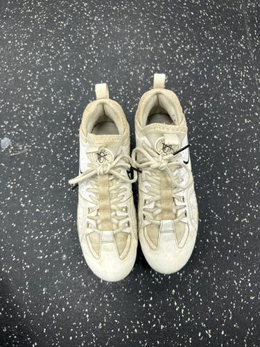 Used Nike Lax Cleats Mens White Senior 6.5 11849-s000036652