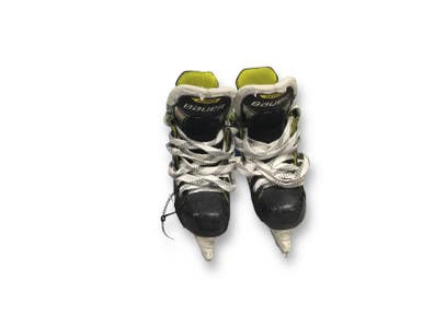 Used Bauer Supreme 3s Junior 01.5 Ice Hockey Skates 11375-s000343298