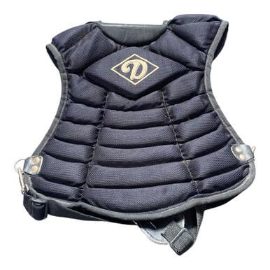 Used Diamond Catchers Chest Protector Black Youth 11375-c000366523